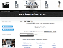 Tablet Screenshot of insanebuzz.com